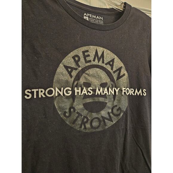 NWOT Apeman Strong Black Find Yours T-Shirt, Women's Medium - Picture 2 of 4